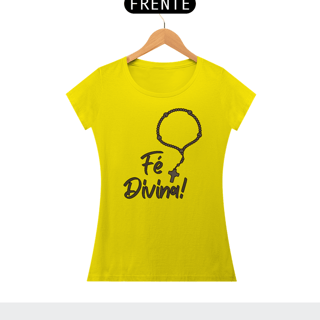 Nome do produto CAMISETA CATÓLICA FÉ DIVINA BABY LOOK