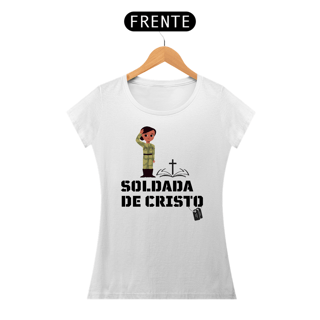Nome do produto CAMISETA SOLDADA DE CRISTO BABY LOOK 