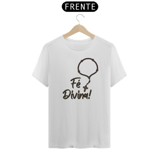 Nome do produto CAMISETA CATÓLICA FÉ DIVINA UNISEX