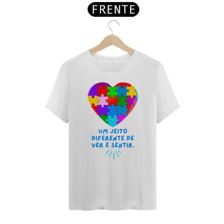 Nome do produto CAMISETA SÍMBOLO DO AUTISMO CORAÇÃO