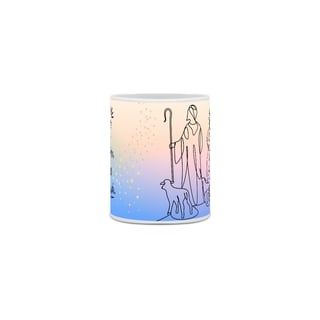 Nome do produto CANECA O SENHOR É O MEU PASTOR E NADA ME FALTARÁ