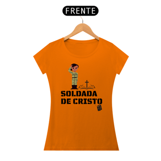 Nome do produto CAMISETA SOLDADA DE CRISTO BABY LOOK 