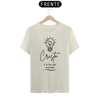 Nome do produto CAMISETA CRISTÃ CRISTO É A LUZ DO MUNDO