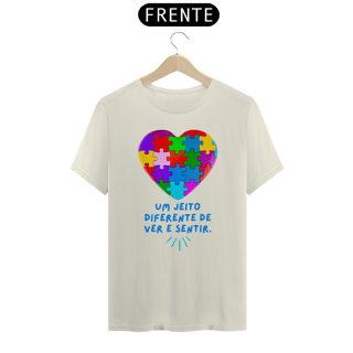 Nome do produto CAMISETA SÍMBOLO DO AUTISMO CORAÇÃO