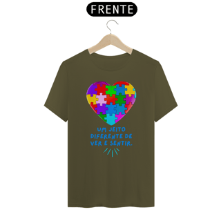 Nome do produto CAMISETA SÍMBOLO DO AUTISMO CORAÇÃO