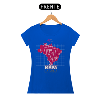 Nome do produto Mapa da MINA - baby look