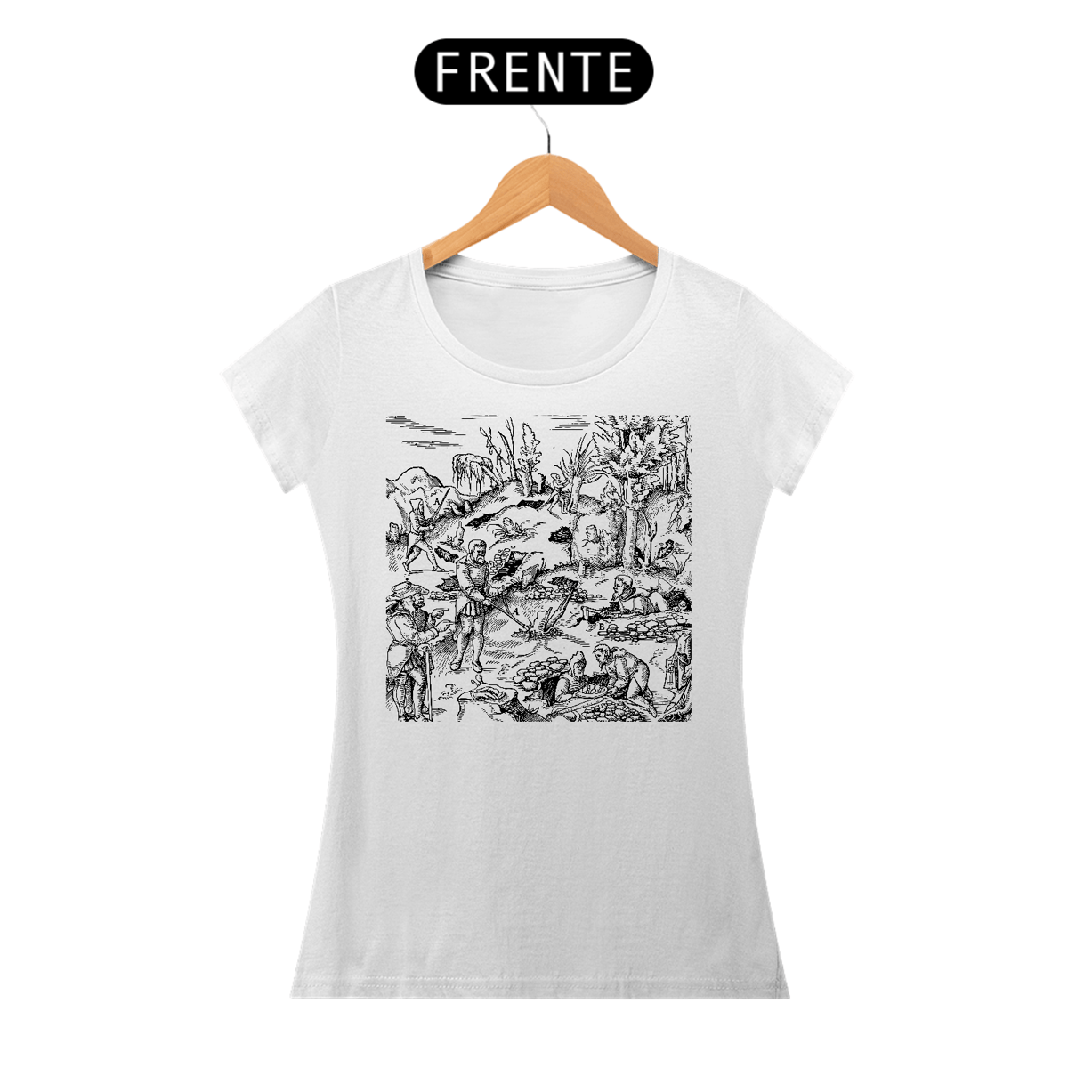Nome do produto: De Re Metallica - baby look