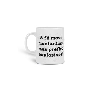 Explosivos - caneca