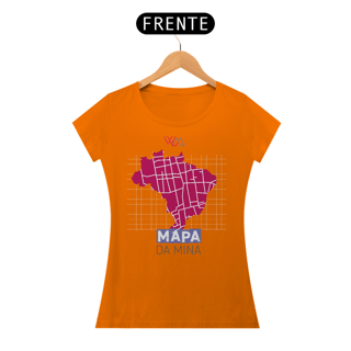Nome do produto Mapa da MINA - baby look