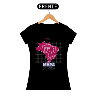 Nome do produto Mapa da MINA - baby look