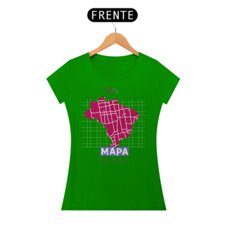 Nome do produto Mapa da MINA - baby look