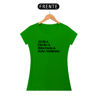 Nome do produto Direito da Mineração #1 - baby look
