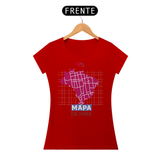 Nome do produto Mapa da MINA - baby look