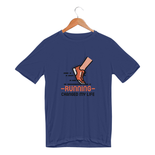 Nome do produto Camiseta - Running changed my life