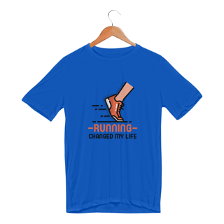 Nome do produto Camiseta - Running changed my life