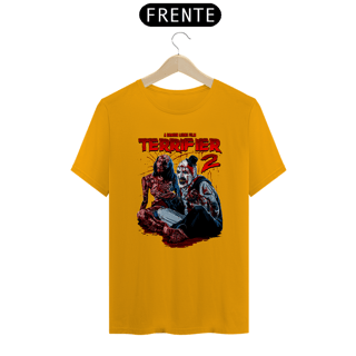 Nome do produto Camiseta Terrifier (Não foi o Art - amarela - Movie 2) Estampa Terror
