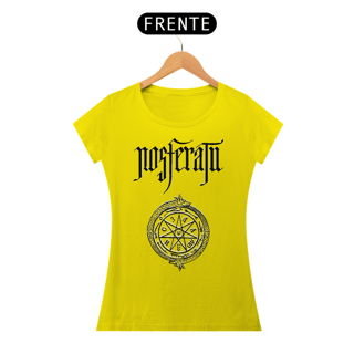 Nome do produto Camiseta Feminina Nosferatu ( Símbolo Preto ) Estampa Terror
