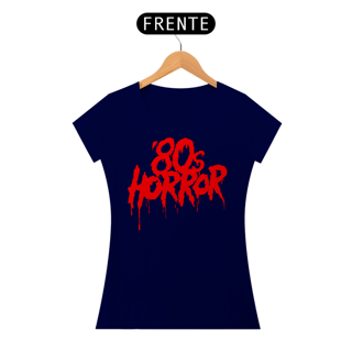 Nome do produto Camiseta Feminina 80 Horror Estampa Terror