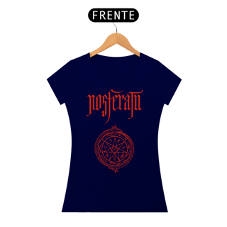 Nome do produto Camiseta Feminino Nosferatu ( Símbolo Vermelha ) Estampa Terror
