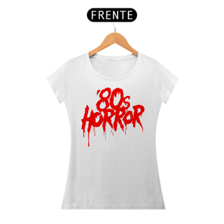 Nome do produto Camiseta Feminina 80 Horror Estampa Terror