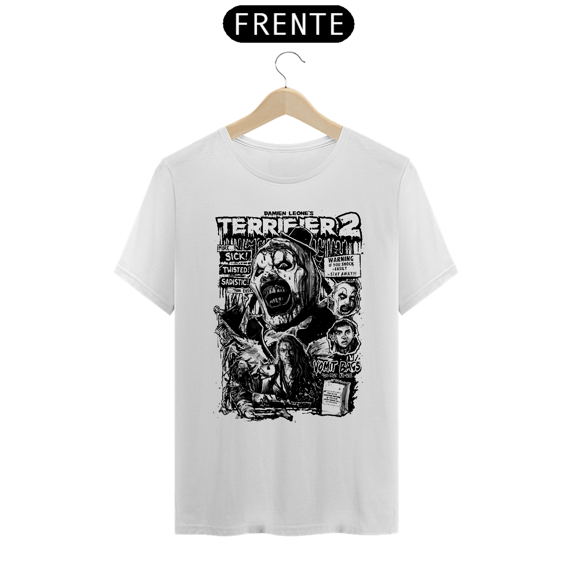 Camiseta Terrifier (Vomit Bags - Movie 2) Estampa Terror