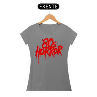 Nome do produto Camiseta Feminina 80 Horror Estampa Terror