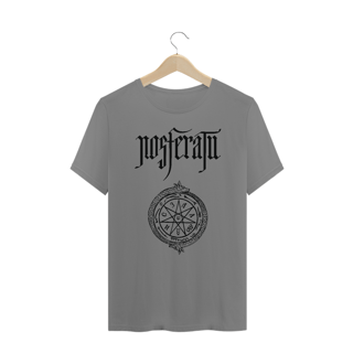Camiseta Plus Size Nosferatu ( Símbolo Preto ) Estampa Terror