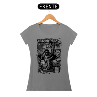 Nome do produto Camiseta Feminina Terrifier (Vomit Bags - Movie 2) Estampa Terror