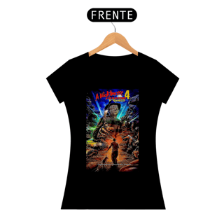 Nome do produto Camiseta Feminina Freddy Krueger A Hora do Pesadelo 4 Estampa Terror