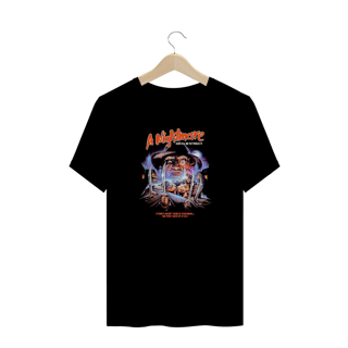 Camiseta Plus Size Freddy Krueger A Hora do Pesadelo on elm street (wake up) Estampa Terror