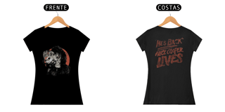 Camiseta Feminina Alice Cooper Lives Jason Estampa Rock