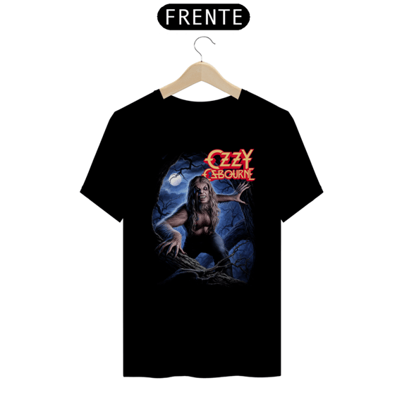 Camiseta Ozzy Osbourn Bark At The Moon Estampa Rock