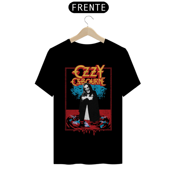Camiseta OzzyOsbourn Prince Of Darkness Estampa Rock