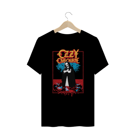 Camiseta Plus Size OzzyOsbourn Prince Of Darkness Estampa Rock