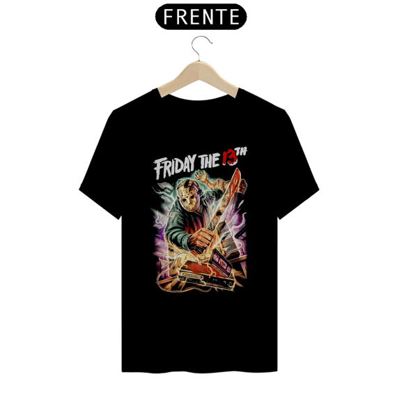 Camiseta Sexta feira 13 (TV) Estampa Terror