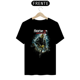 Camiseta Sexta feira 13 (Jason Lives) Estampa Terror