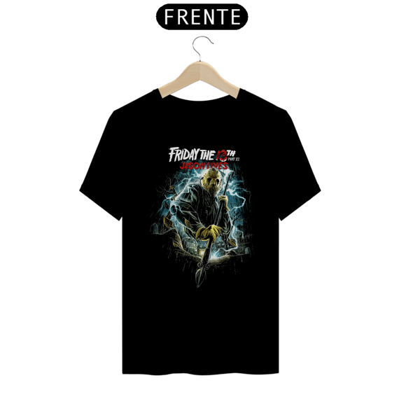 Camiseta Sexta feira 13 (Jason Lives) Estampa Terror