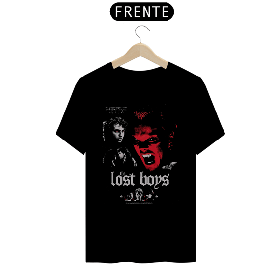 Camiseta The Lost Boys (red - face) Estampa Terror