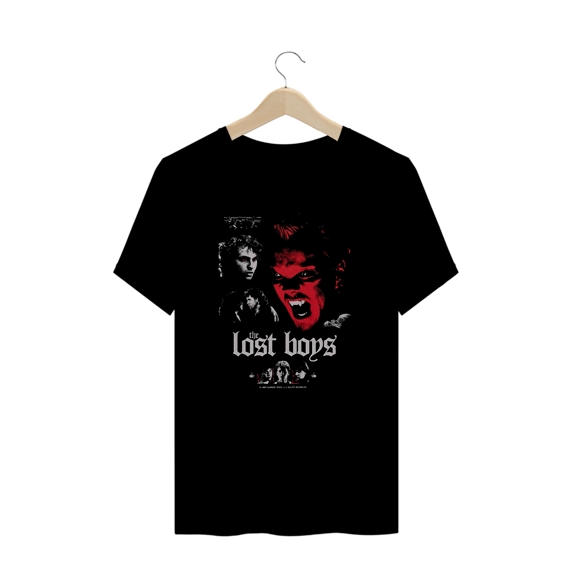 Camiseta Plus SizeThe Lost Boys (red - face) Estampa Terror