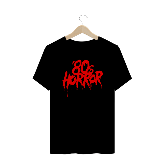 Camiseta Plus Size 80 Horror Estampa Terror