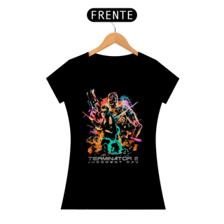 Nome do produto Camiseta Feminina Exterminador do Futuro 2 (Dia do Julgamento) Estampa Geek