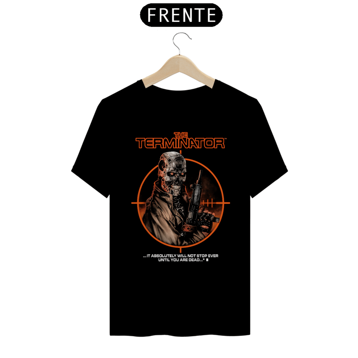 Nome do produto: Camiseta O Exterminador Estampa Geek