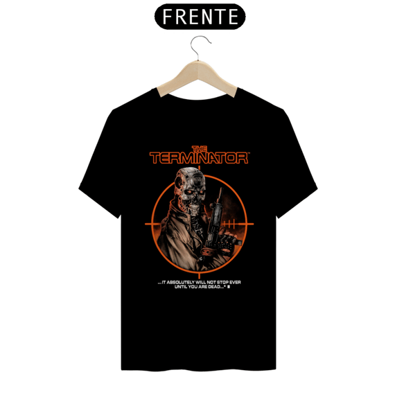 Camiseta O Exterminador Estampa Geek