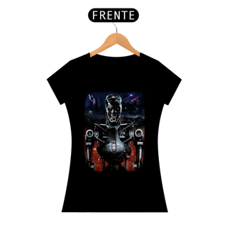 Camiseta Feminina Exterminador (V3) Estampa Geek
