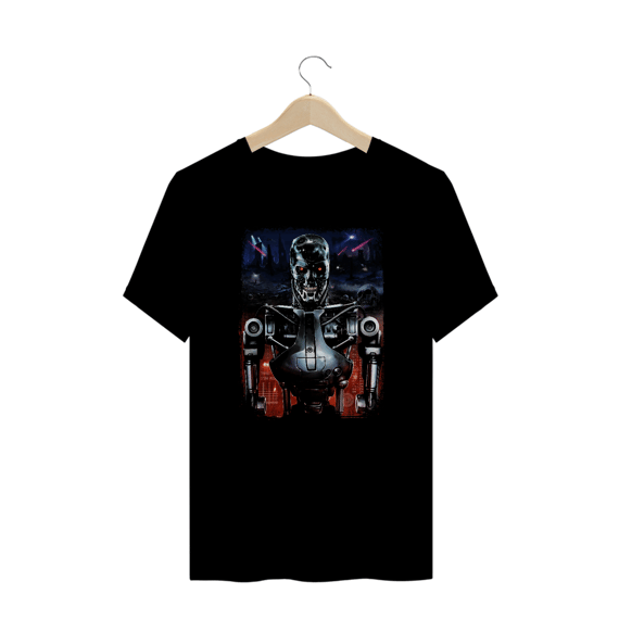 Camiseta Plus Size Exterminador (V3) Estampa Geek