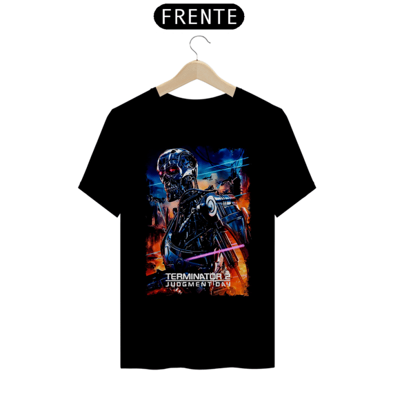 Camiseta Exterminador do Futuro 2 (Dia do Julgamento medelo 2) Estampa Geek