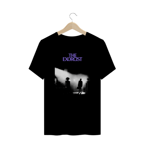 Camiseta Plus Size The Exorcist (poster 1) Estampa Terror
