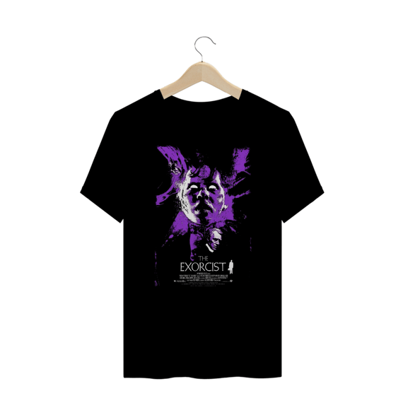 Camiseta Plus Size The Exorcist (poster 2) Estampa Terror