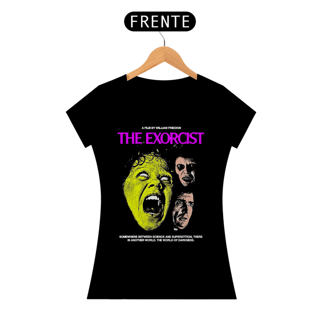 Camiseta Feminina The Exorcist (poster 3) Estampa Terror