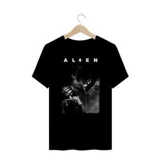 Camiseta Plus Size Alien ( romulus poster) Estampa Terror